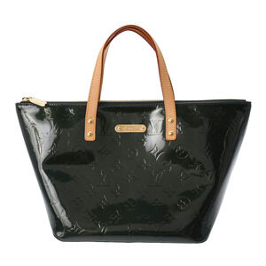 Louis Vuitton Vernis Bellevue Blue Nuit Monogram Handbag